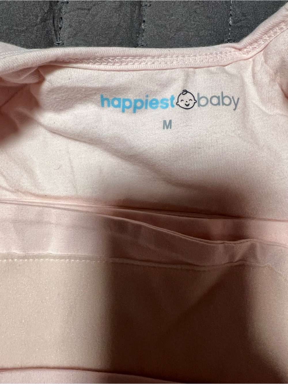 Happiest Baby - Pink Baby Swaddle Sleep Sack - Soft 2.0 tog (12-18lb) - Picture 4 of 4